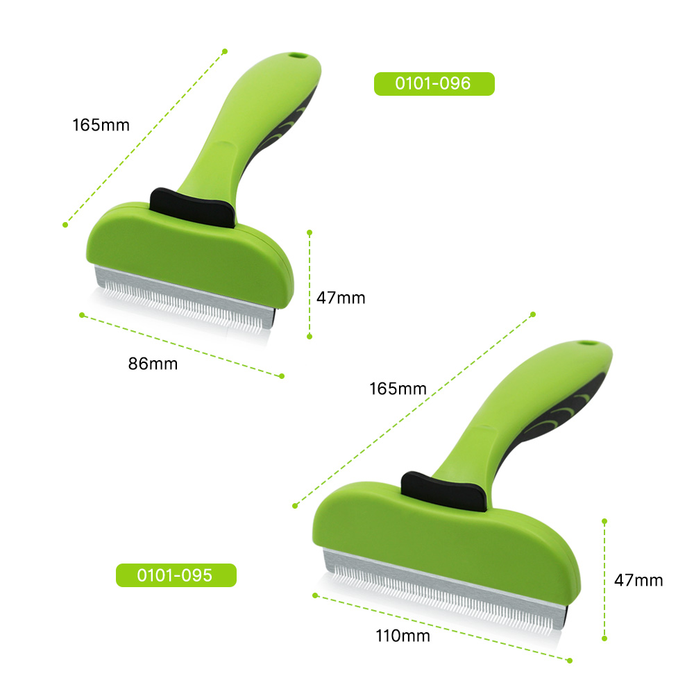 Straight-Blade Self-Cleaning Deshedding Tool-02 Straight-Blade Self-Cleaning Deshedding Tool-02