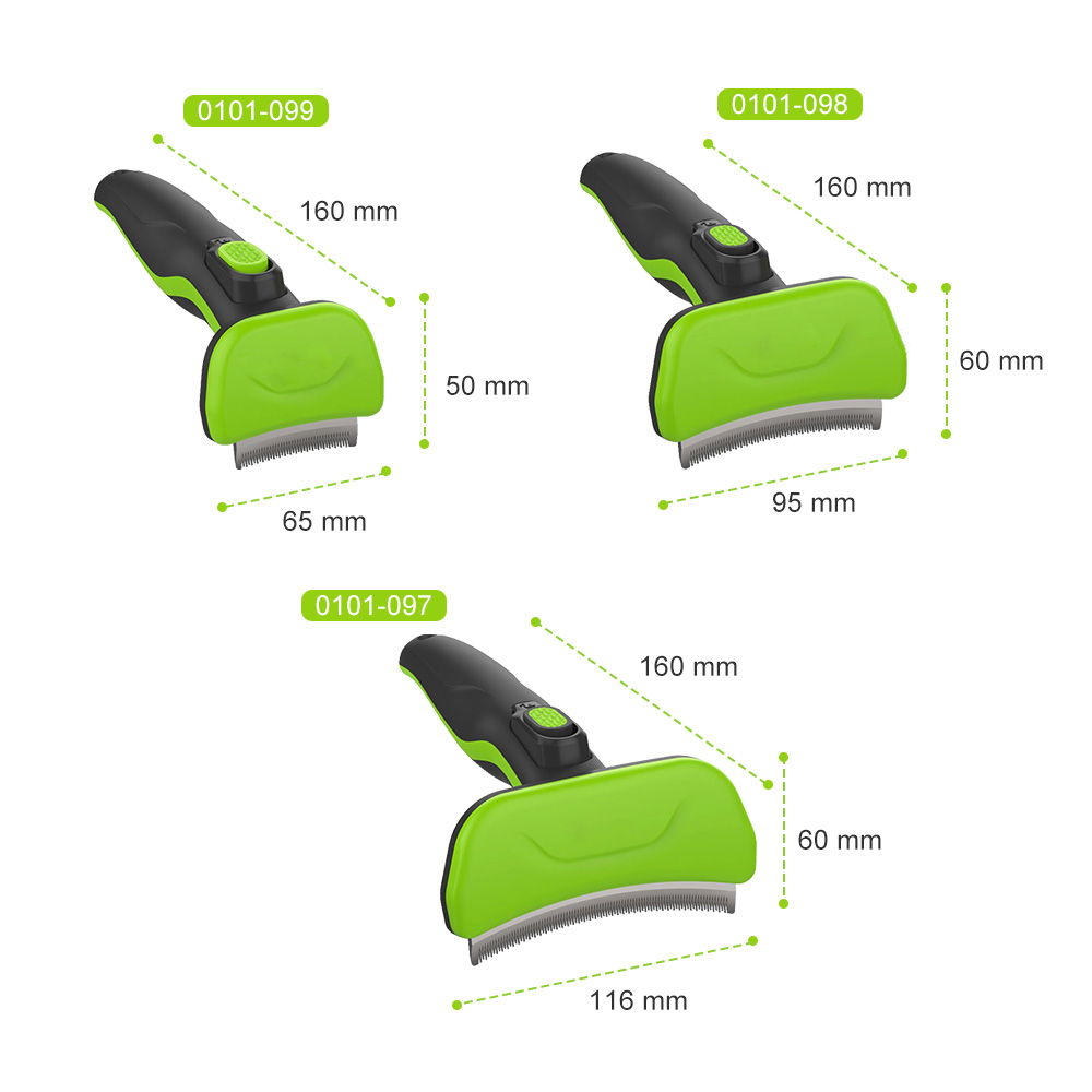 Curved Deshedding Tool with Self-Cleaning Function & Concealed Blade for Dogs & Cats-02 Curved Deshedding Tool with Self-Cleaning Function & Concealed Blade for Dogs & Cats-02