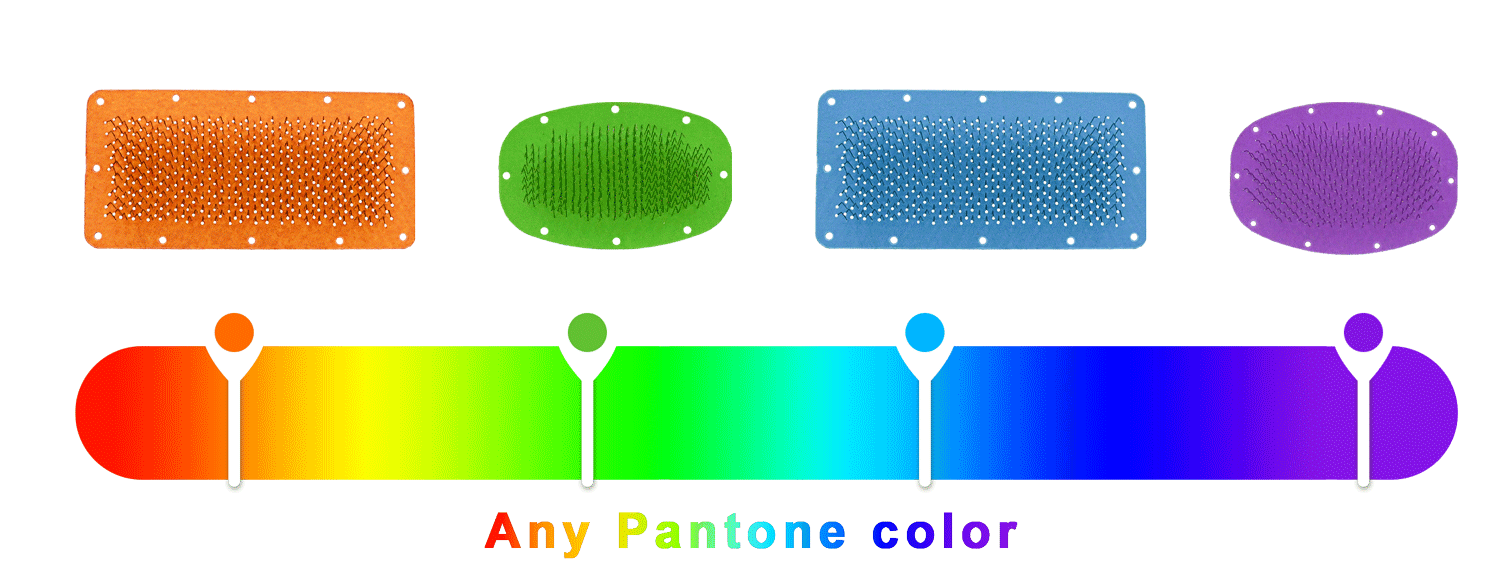 Customize-needle-leather-color-according-to-Pantone-color-code