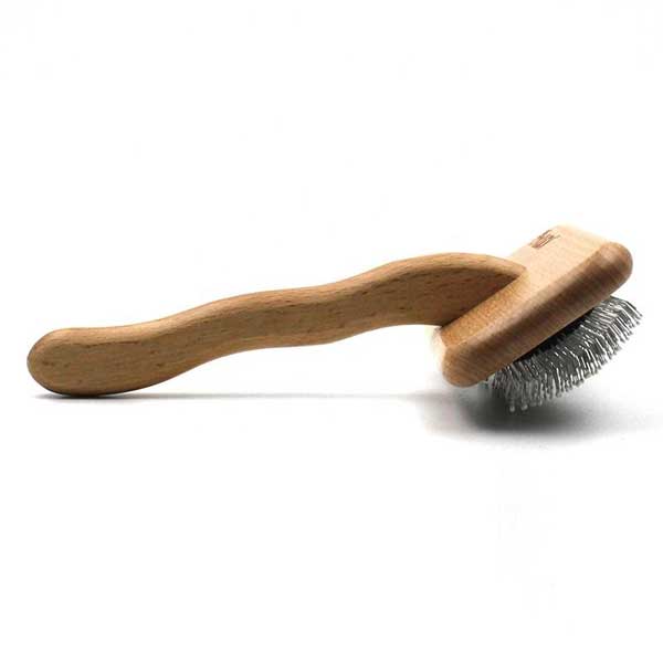 Pet-Hair-Grooming-Brush-Wooden-Handle-Stainless-Steel-Slicker-Comb-for-Dogs-and-Cats