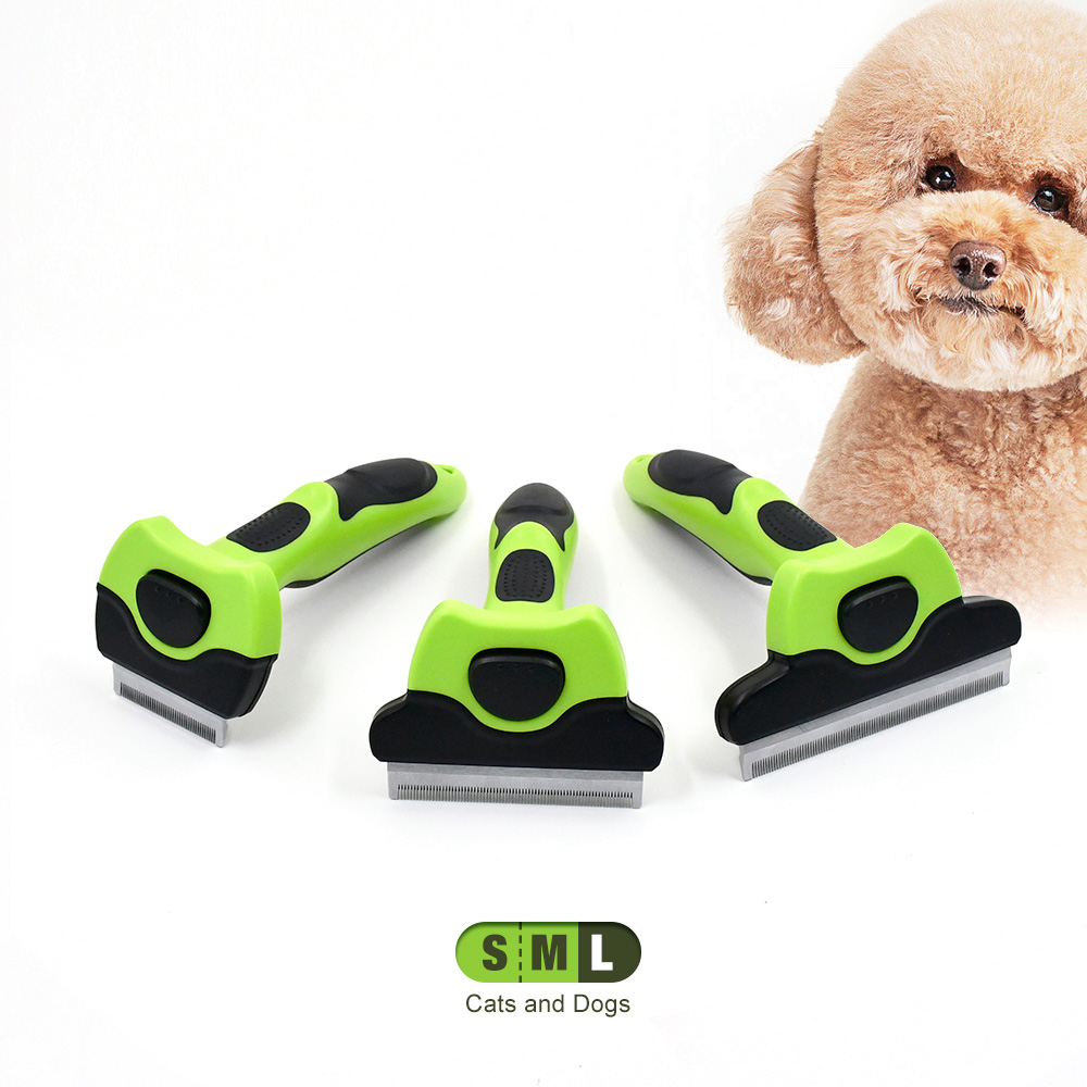 Straight Blade Deshedding Tool with Interchangeable Heads-01 Straight Blade Deshedding Tool with Interchangeable Heads-01