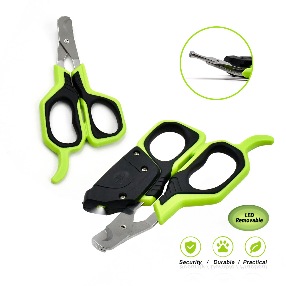 Curved Blade LED Cat Nail Clippers-01 Curved Blade LED Cat Nail Clippers-01