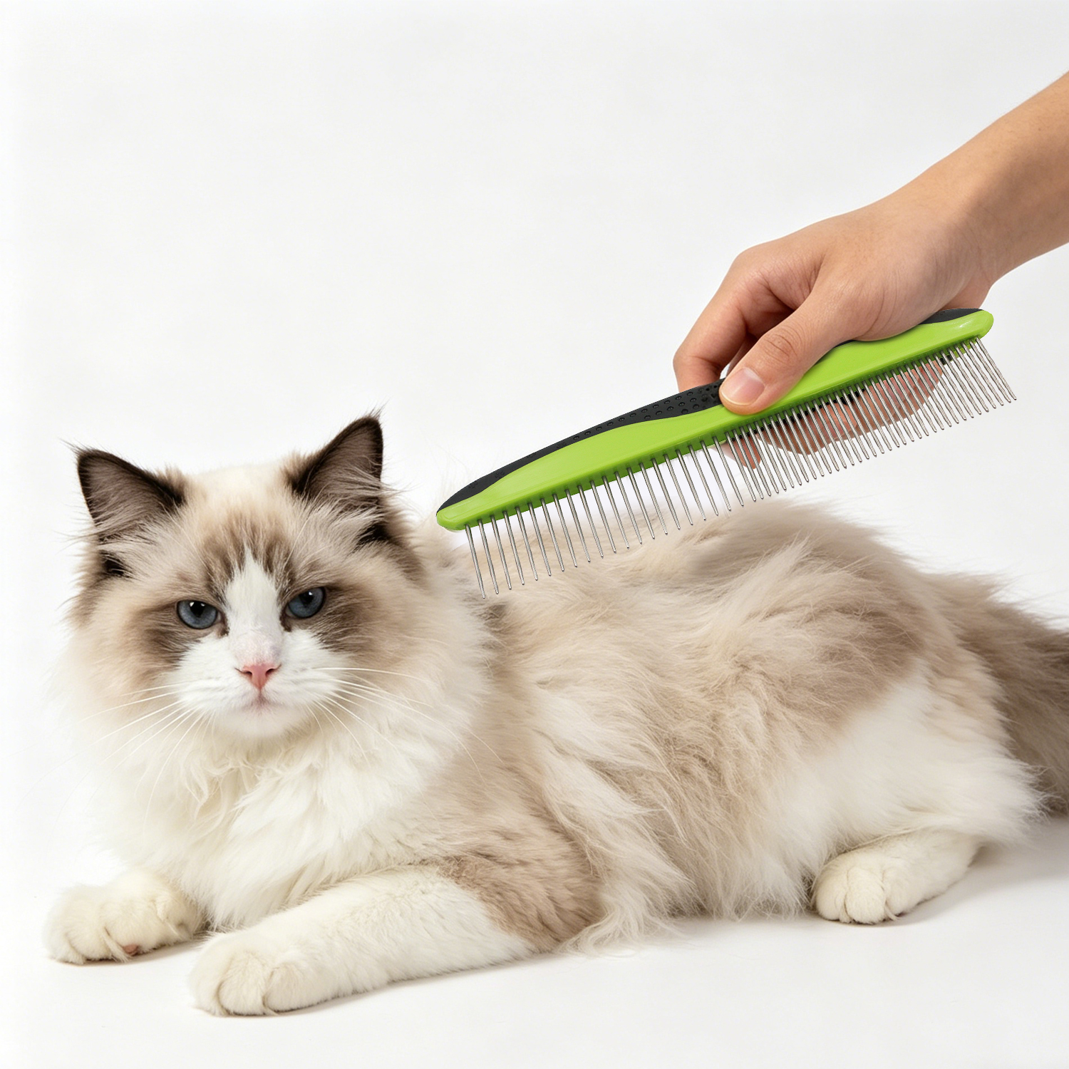Fine & Coarse Teeth Pet Grooming Comb-01 Fine & Coarse Teeth Pet Grooming Comb-01