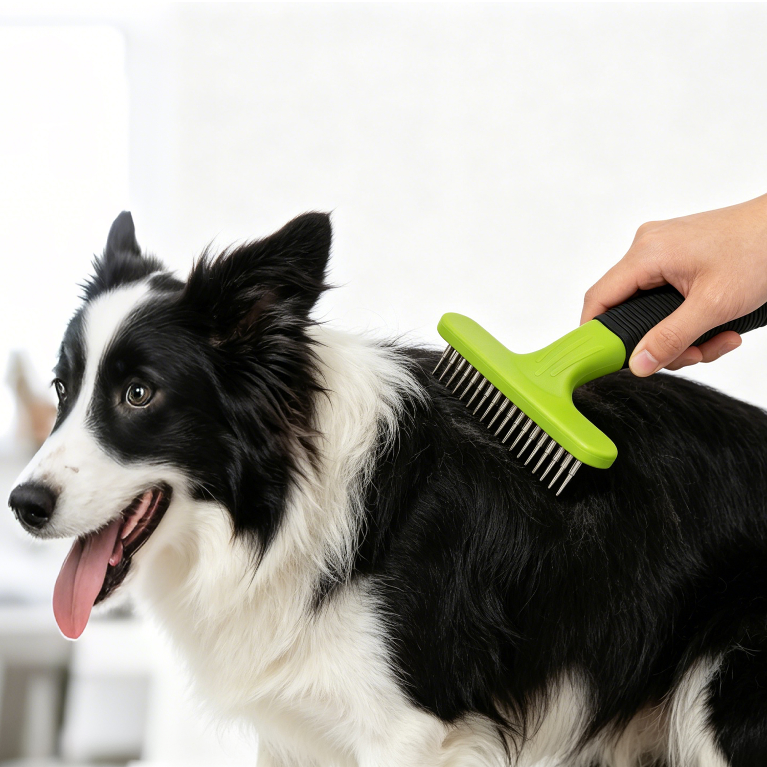Single-Row Pet Undercoat Rake-01 Single-Row Pet Undercoat Rake-01
