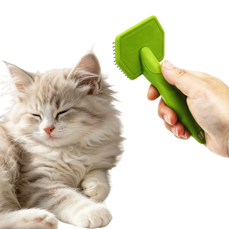 Compact Nylon Pin Pet Brush-01 Compact Nylon Pin Pet Brush-01