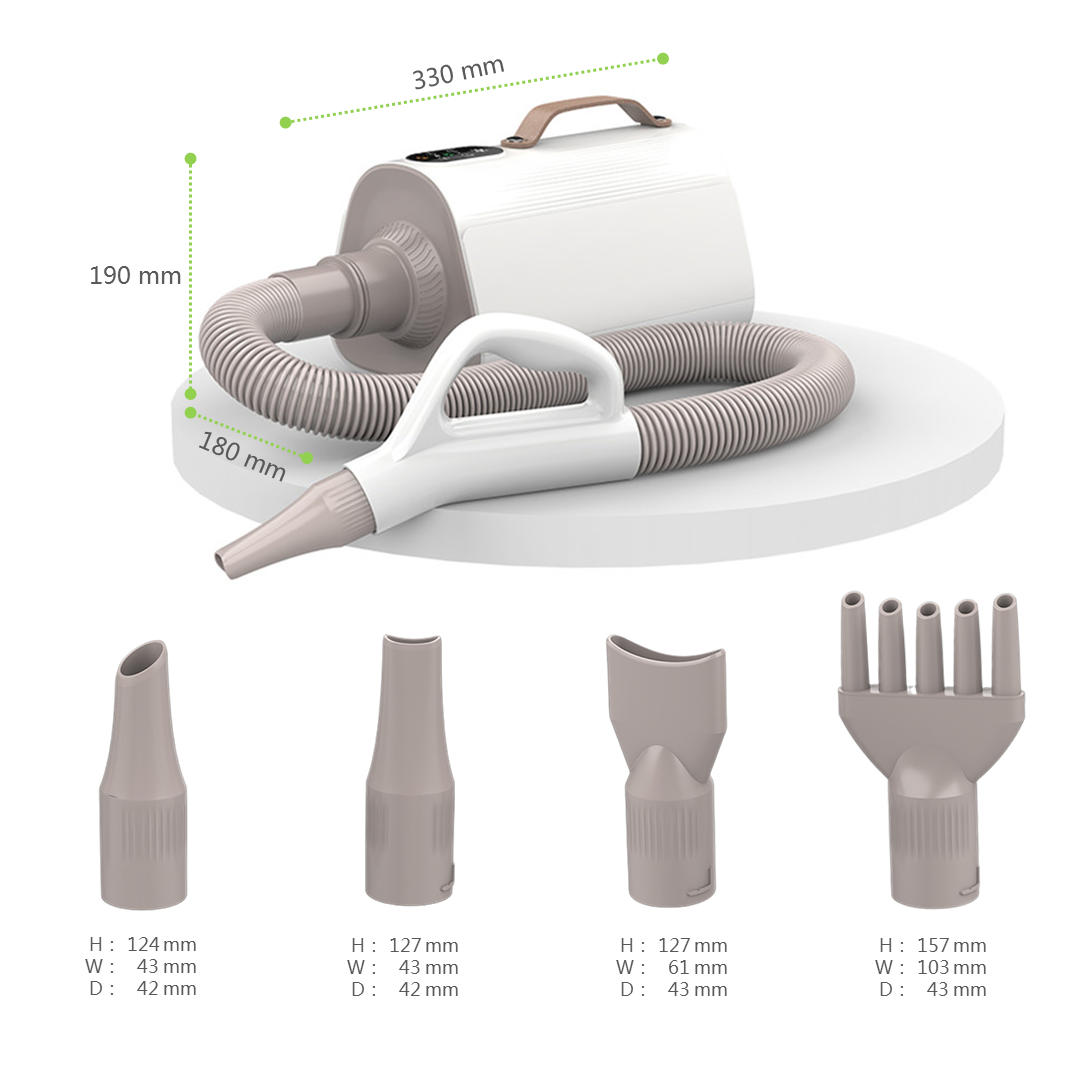 Ionic Touch Screen Pet Hair Dryer-02 Ionic Touch Screen Pet Hair Dryer-02