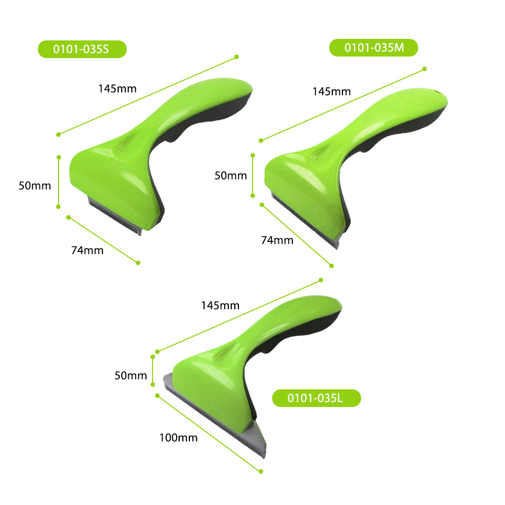 Pet Hair Deshedding Tool with Straight Blade-02 Pet Hair Deshedding Tool with Straight Blade-02