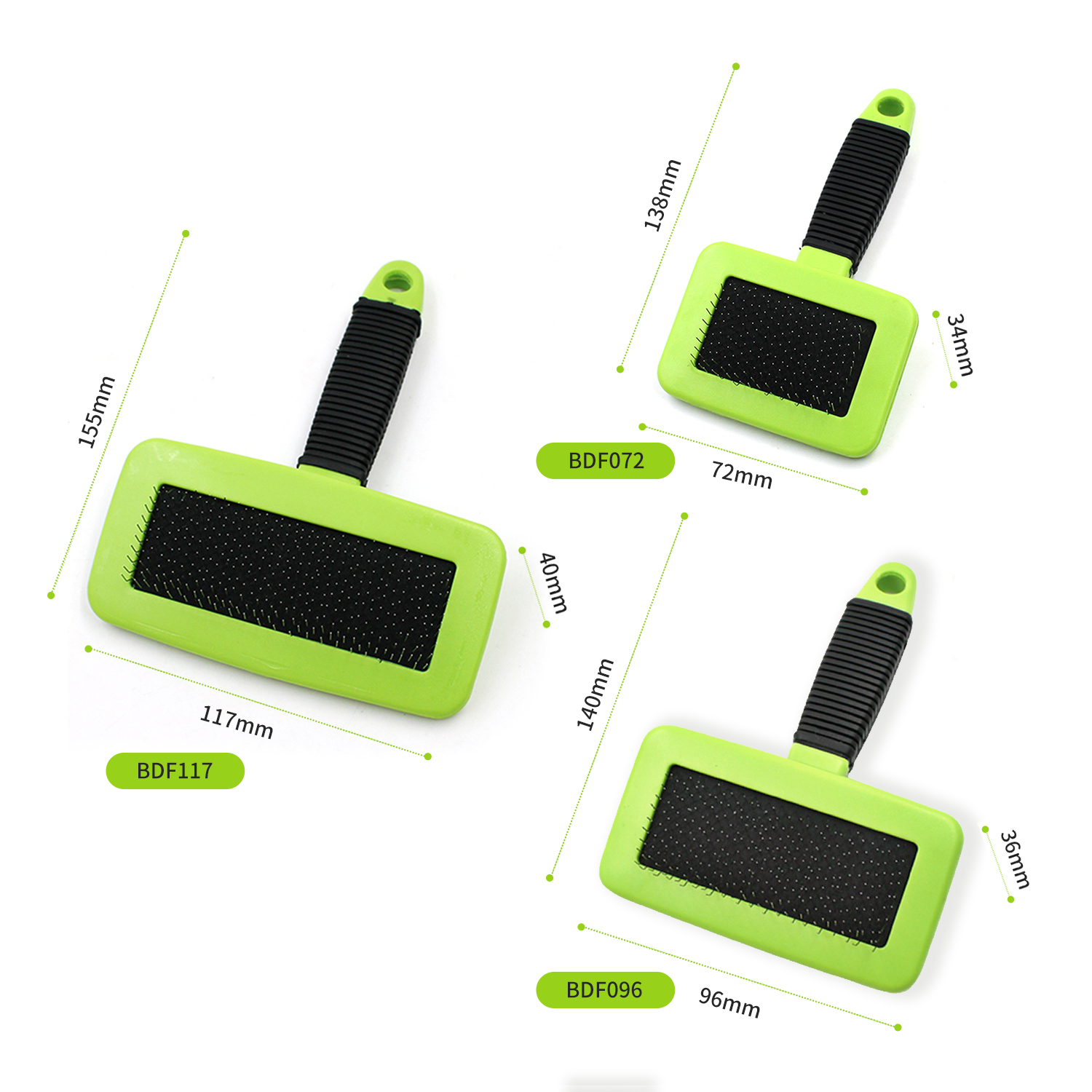Flat Pet Slicker Brush-02 Flat Pet Slicker Brush-02