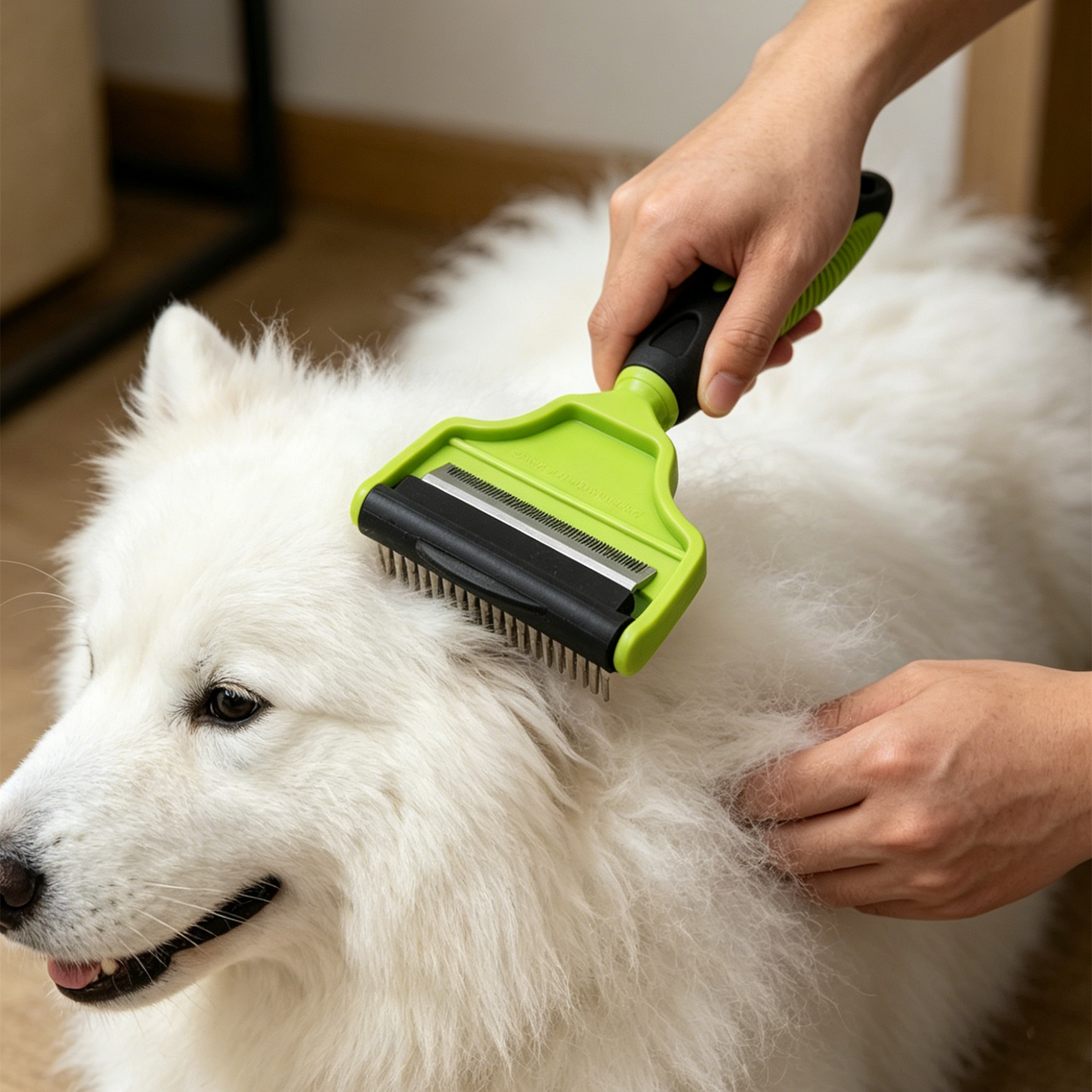 2-in-1 Undercoat Rake & Deshedding Tool-01 2-in-1 Undercoat Rake & Deshedding Tool-01