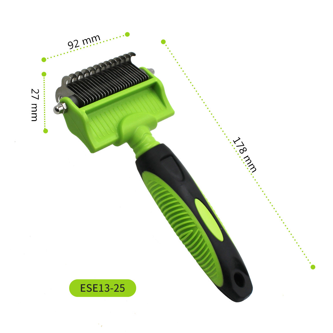Double-Sided Pet Dematting Comb-02 Double-Sided Pet Dematting Comb-02