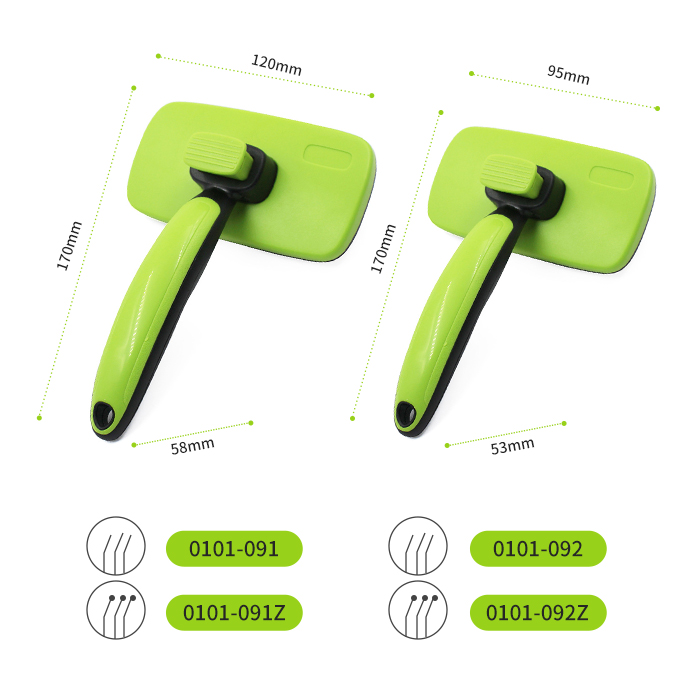 Cost-Effective Self-Cleaning Pet Slicker Brush-02 Cost-Effective Self-Cleaning Pet Slicker Brush-02