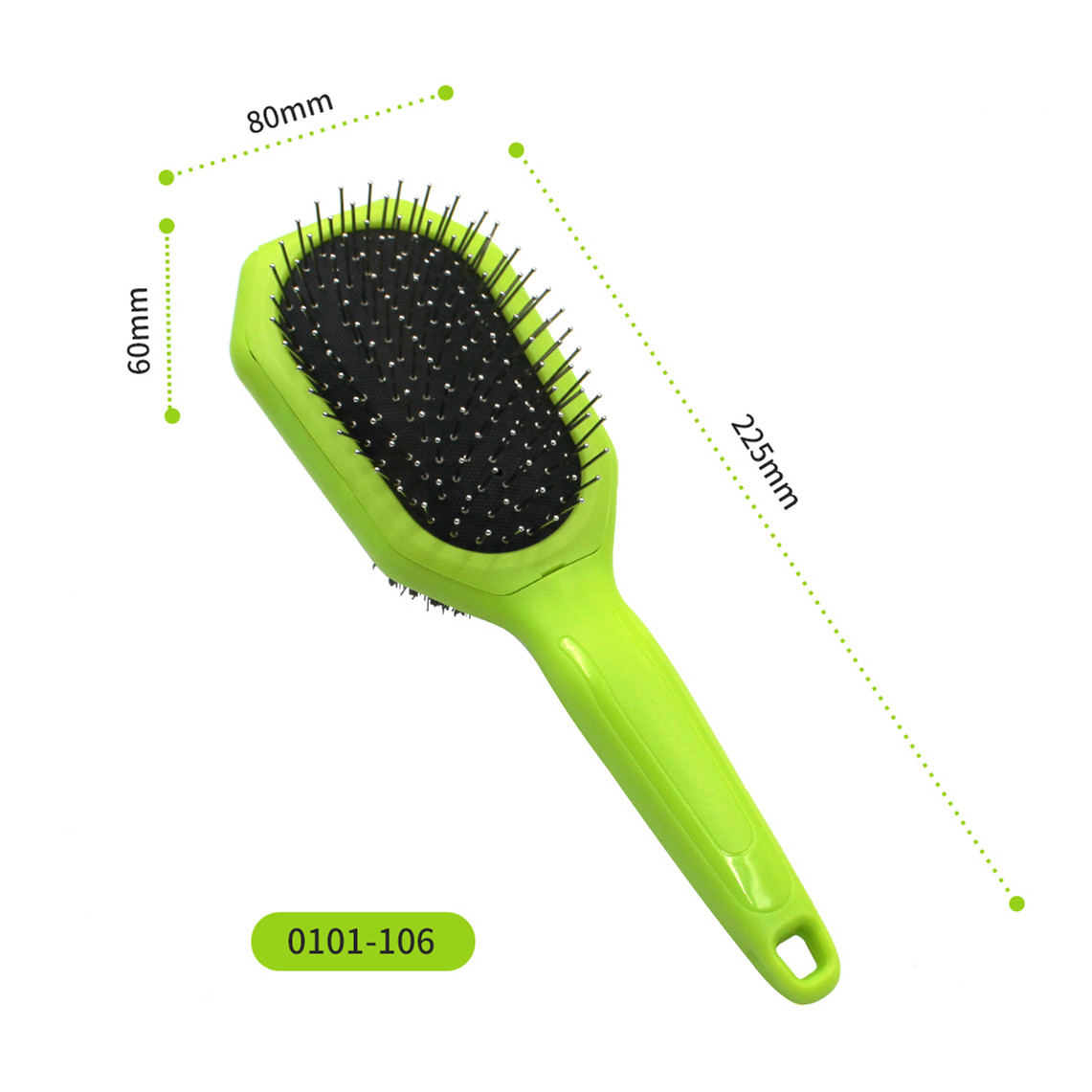 Double Sided Pin & Bristle Brush-02 Double Sided Pin & Bristle Brush-02