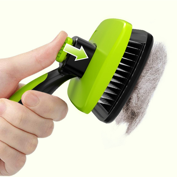 Cost-Effective Self-Cleaning Pet Slicker Brush-01 Cost-Effective Self-Cleaning Pet Slicker Brush-01