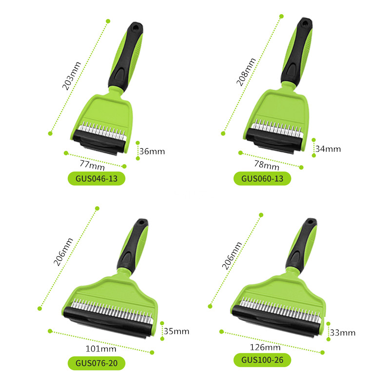 2-in-1 Undercoat Rake & Deshedding Tool-02 2-in-1 Undercoat Rake & Deshedding Tool-02