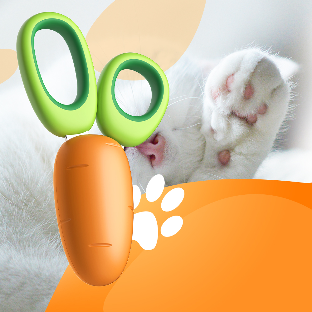 Carrot-Shaped 2-in-1 Pet Nail Clipper Set-01 Carrot-Shaped 2-in-1 Pet Nail Clipper Set-01