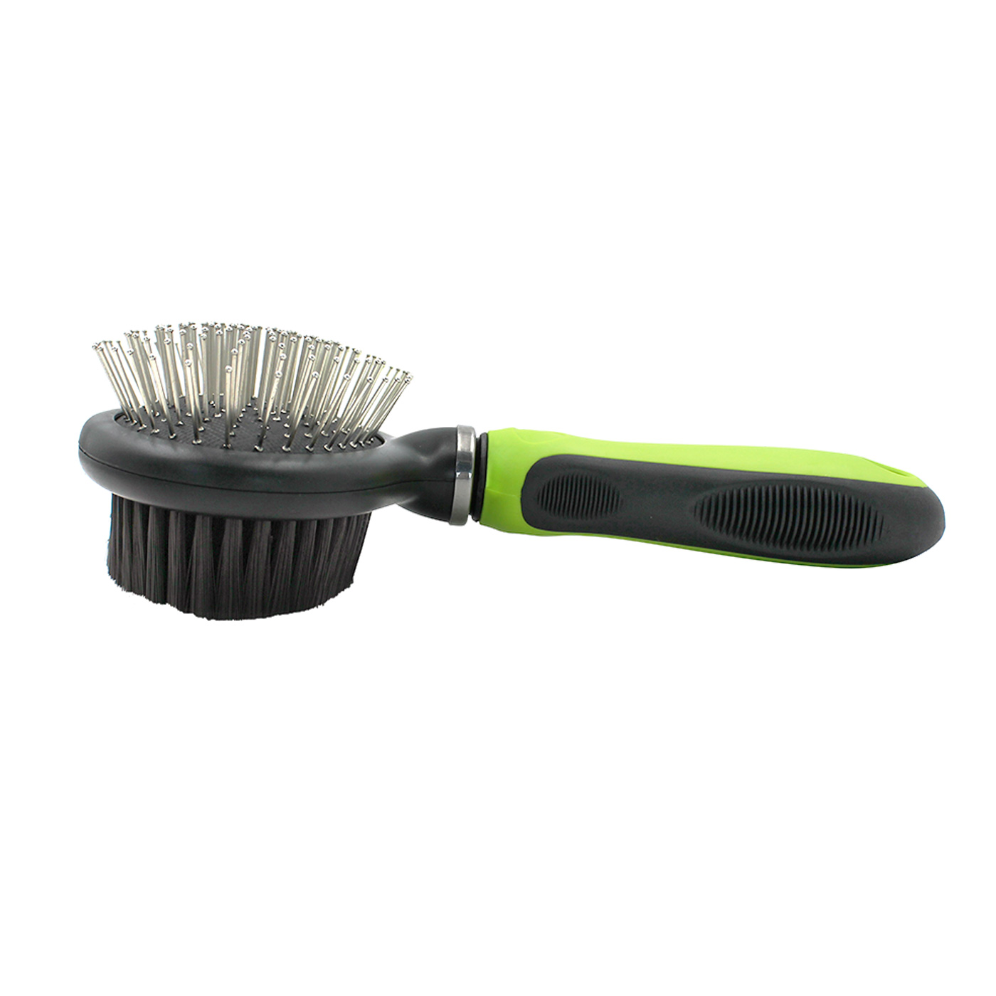 Double Sided Pin & Bristle Brush For Dogs and Cats With Elastic Head【0101-039/0101-041】