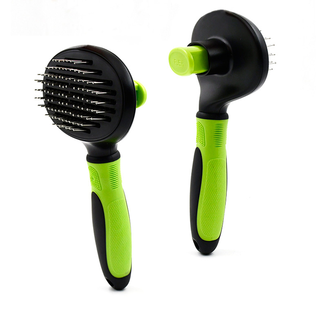 Self-Cleaning Dog Pin Brush【0101-122】