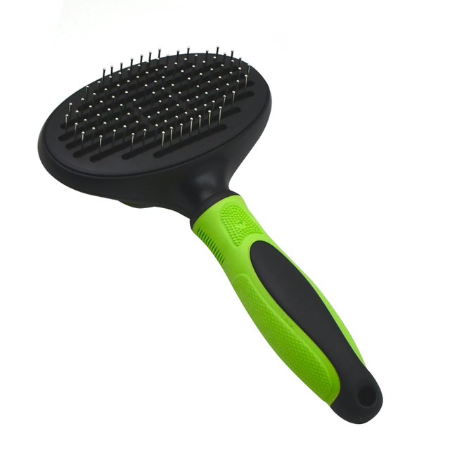 Self-Cleaning Dog Pin Brush【0101-122】