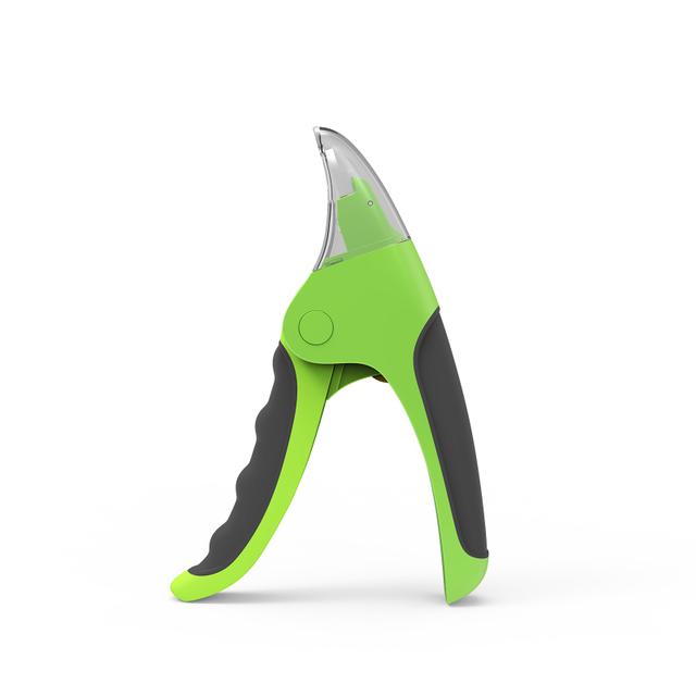 Guillotine-Style Dog Nail Clippers With Transparent Cover