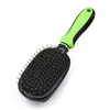 2-in-1 Dual-Sided Pin and Bristle Brush with Elastic Cushion Head for Dogs & Cats【0101-050/0101-051】