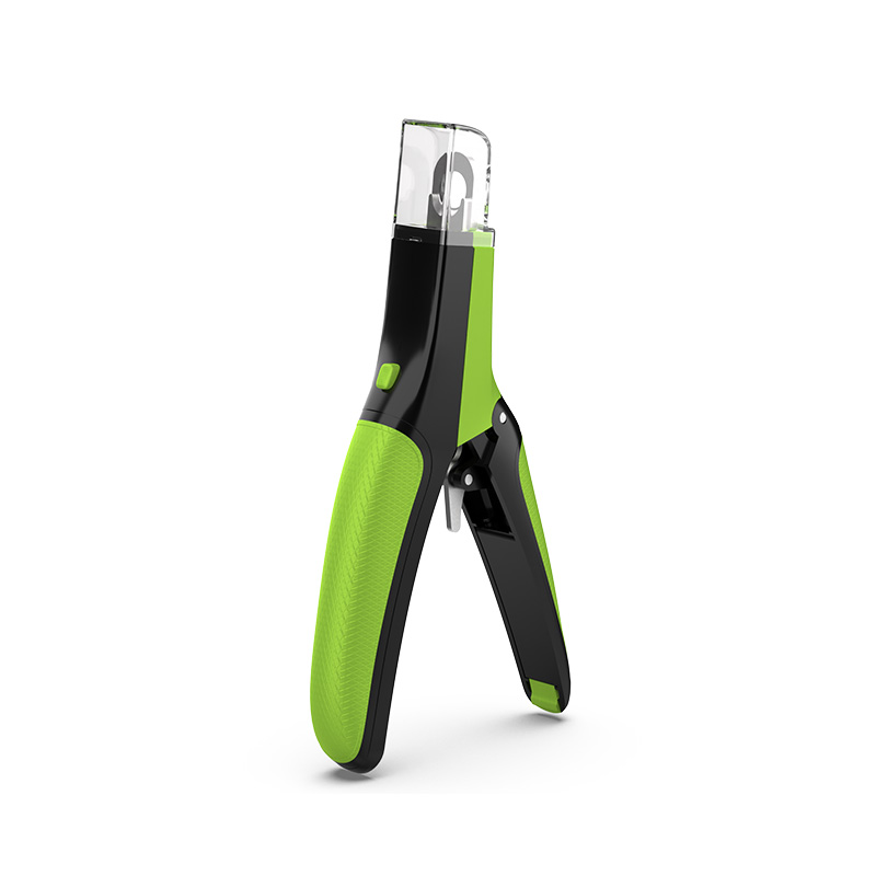 LED Guillotine Dog Nail Clipper With Hidden File【0104-024】