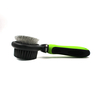 Double Sided Slicker & Bristle Brush For Dogs and Cats With Elastic Head【0101-038/0101-040】