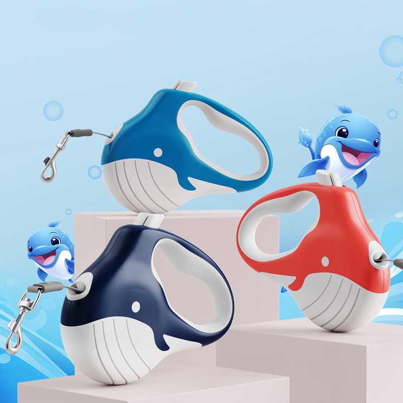 Custom-Mini-Whale-Tangle-Free-Nylon-Pet-Retractable-Dog-Leash-Lead-for-Small-Dogs-and-Puppies