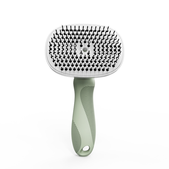Self-Cleaning Nylon Pin Brush for Dogs and Cats 【0101-142】