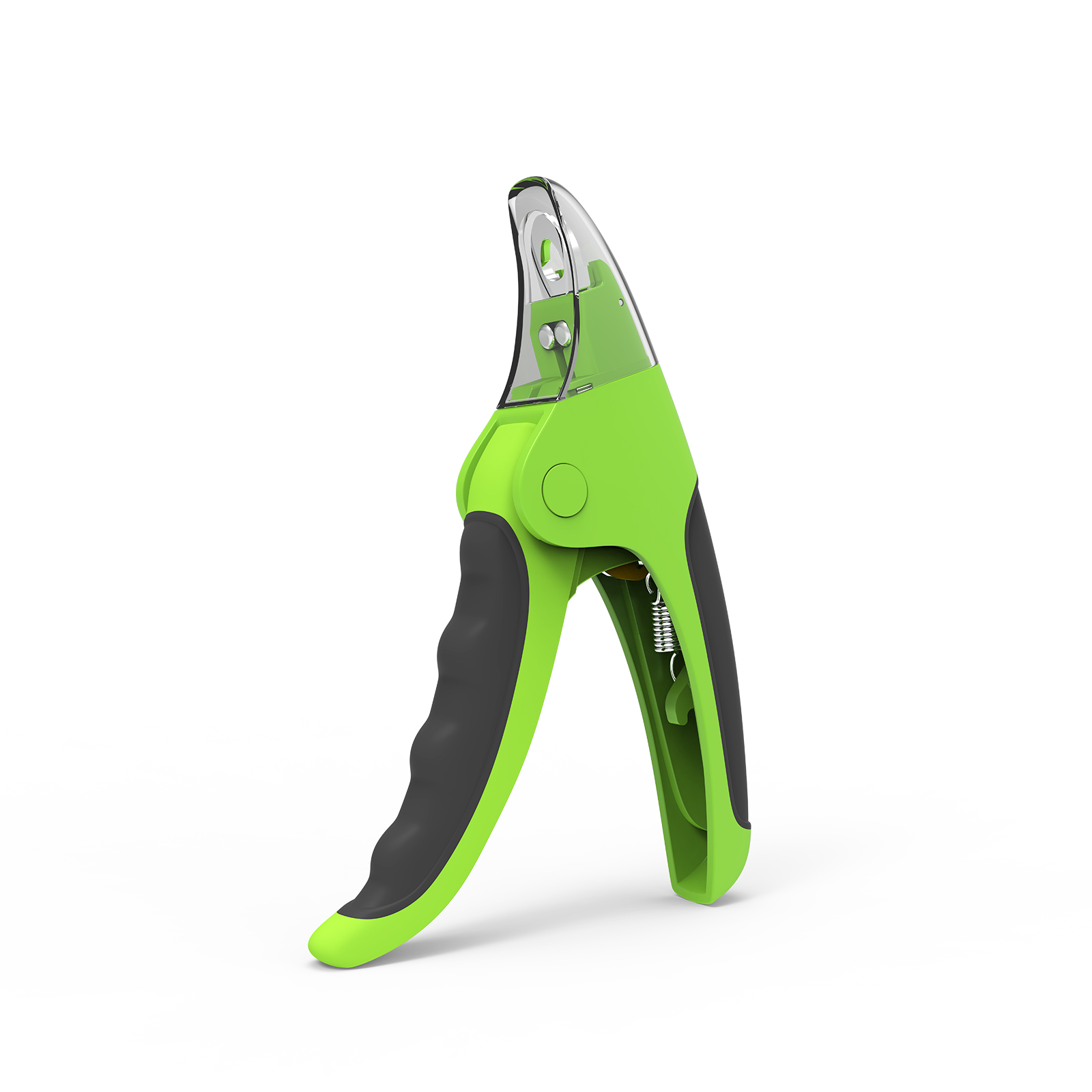 Guillotine-Style Dog Nail Clippers With Transparent Cover