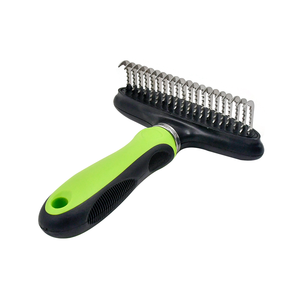 Long-Tooth Dematting Comb for Long-Haired Cats and Dogs【0101-046/0101-047】