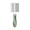 Dual-Sided Pet Comb for Dogs and Cats with Long and Short Teeth and Flea Comb 【0101-079X】