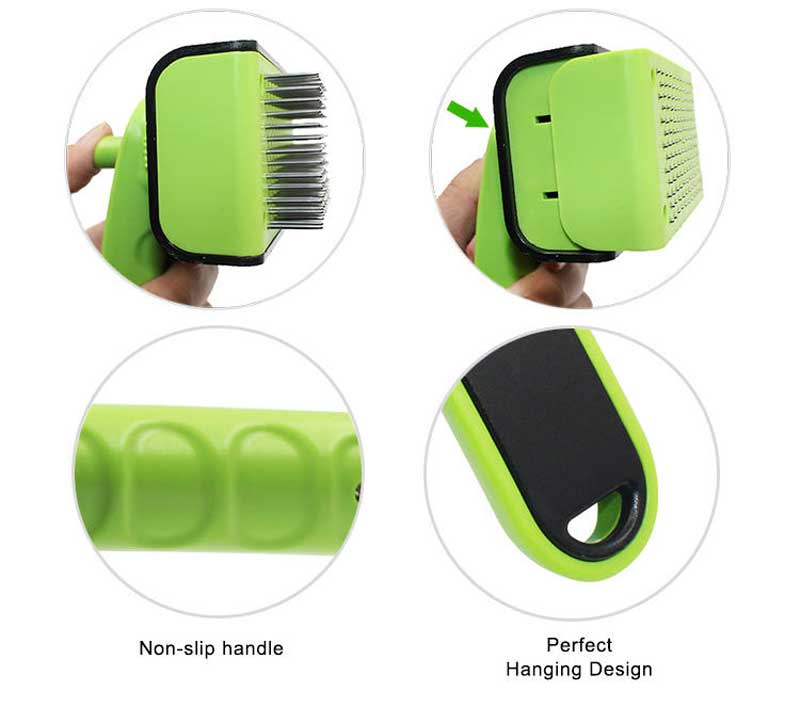 Self-Cleaning-Pet-Hair-Grooming-Stainless-Steel-Pin-Brush-Dog-and-Cat-Comb