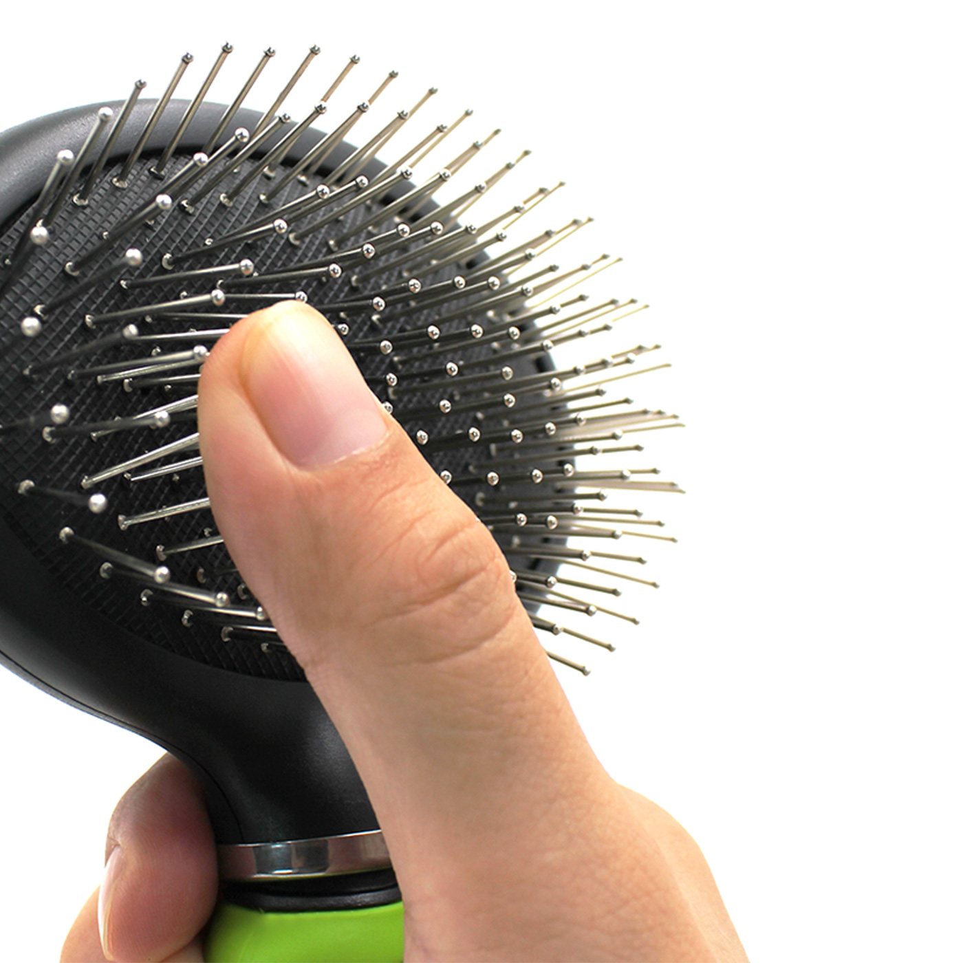 Double Sided Pin & Bristle Brush For Dogs and Cats With Elastic Head【0101-039/0101-041】