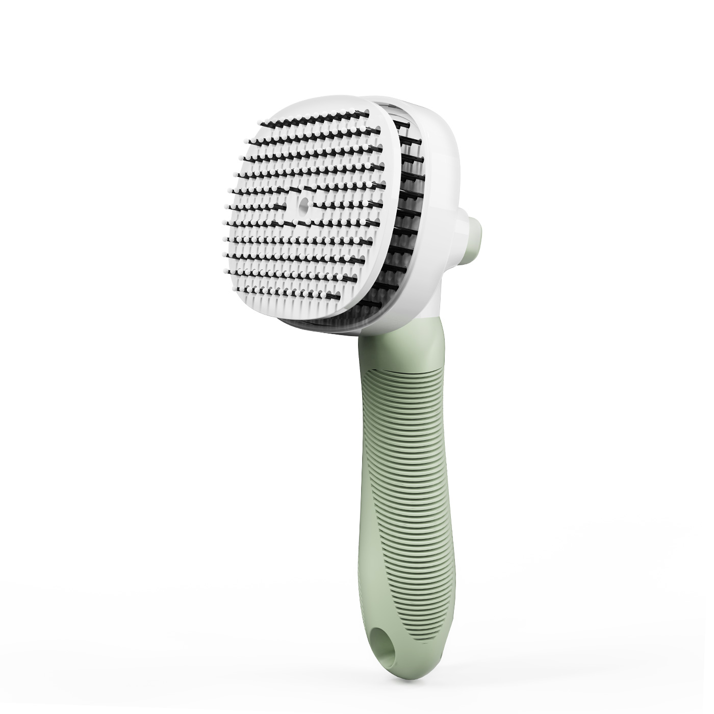Self-Cleaning Nylon Pin Brush for Dogs and Cats 【0101-142】