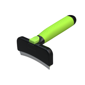 One-Touch Self-Cleaning Curved Deshedder for Dogs & Cats  【0101-125/0101-126/0101-127/0101-128】