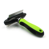 2-in-1 Double Sided Pet Comb: Double-Row Undercoat Rake & Deshedding Comb for Dogs and Cats【0101-052/0101-054】