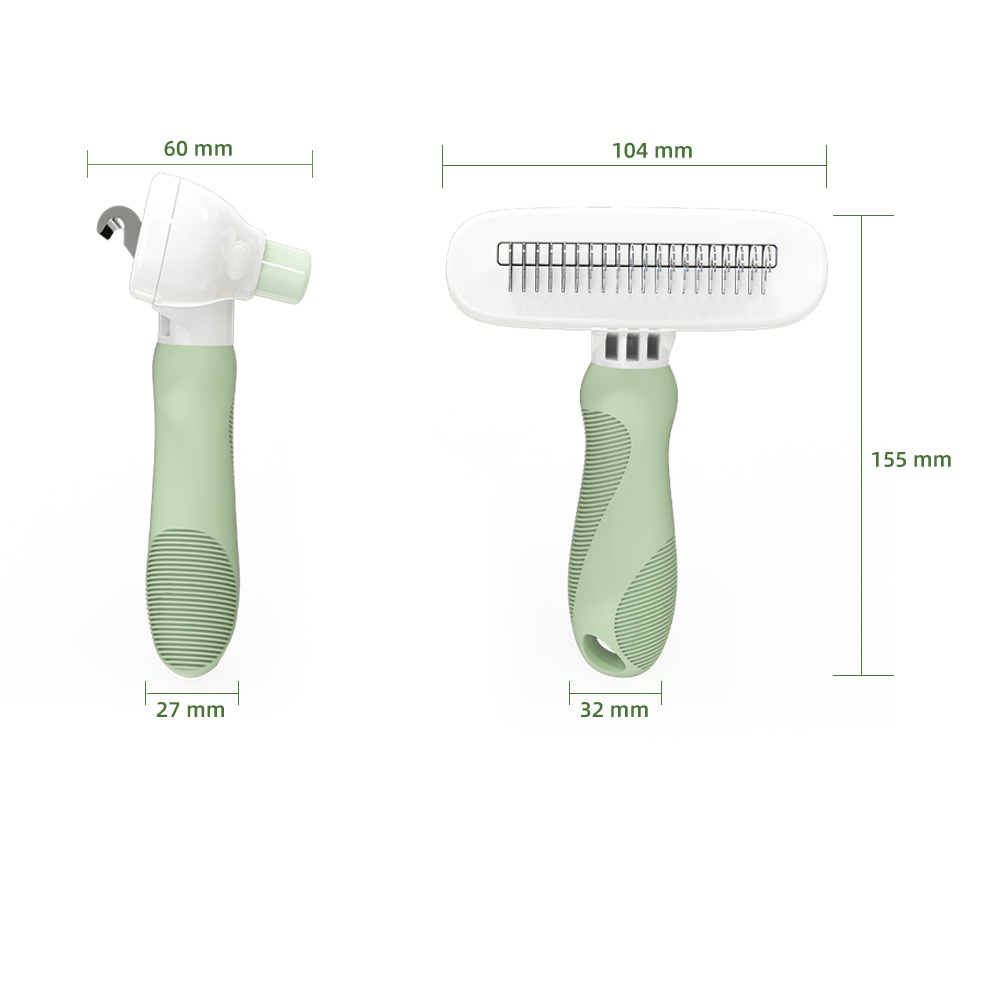 Self-Cleaning Dematting Comb for Dogs and Cats-02