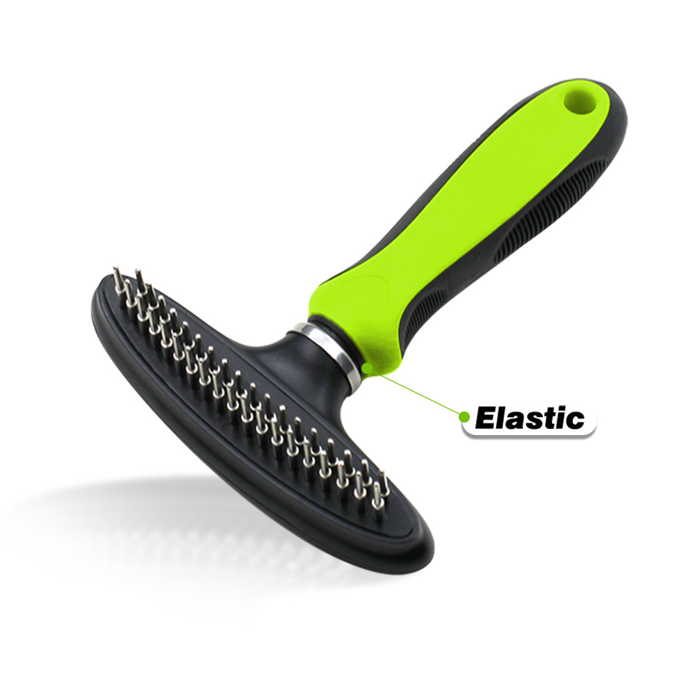 Double-Row Undercoat Rake Comb for Cats and Dogs【0101-042/0101-043】