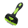 Self-Cleaning Straight Blade Deshedding Tool with Interchangeable Heads for Dogs & Cats 【0101-024】