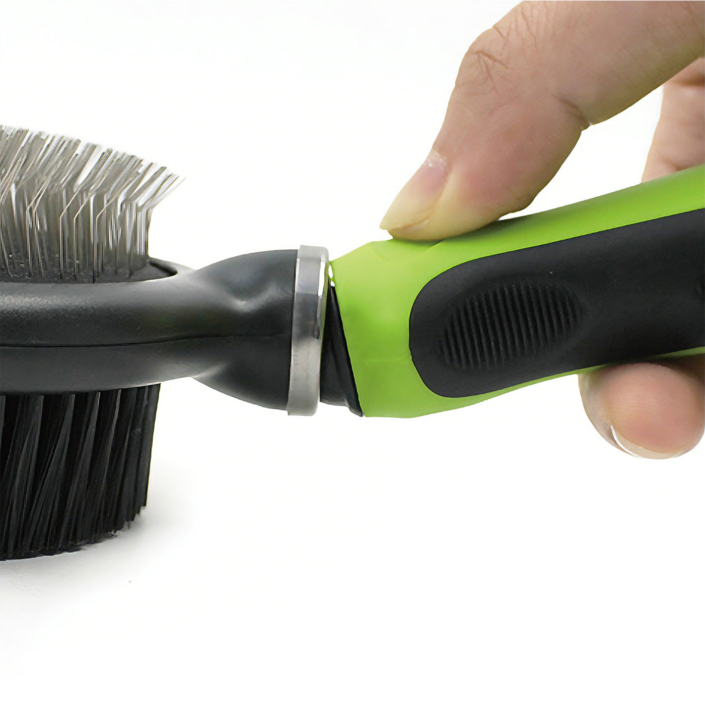 Elastic Oval-Headed Pet Slicker Brush for Dogs and Cats【0101-036/0101-037】