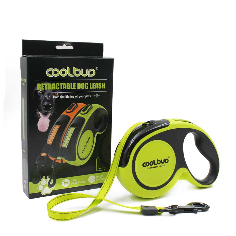Custom-Heavy-Duty-Reflective-Nylon-Walking-Retractable-Dog-Leash-Lead-for-Large-Medium-Small-Breeds