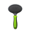 Double Sided Pin & Bristle Brush For Dogs and Cats With Elastic Head【0101-039/0101-041】
