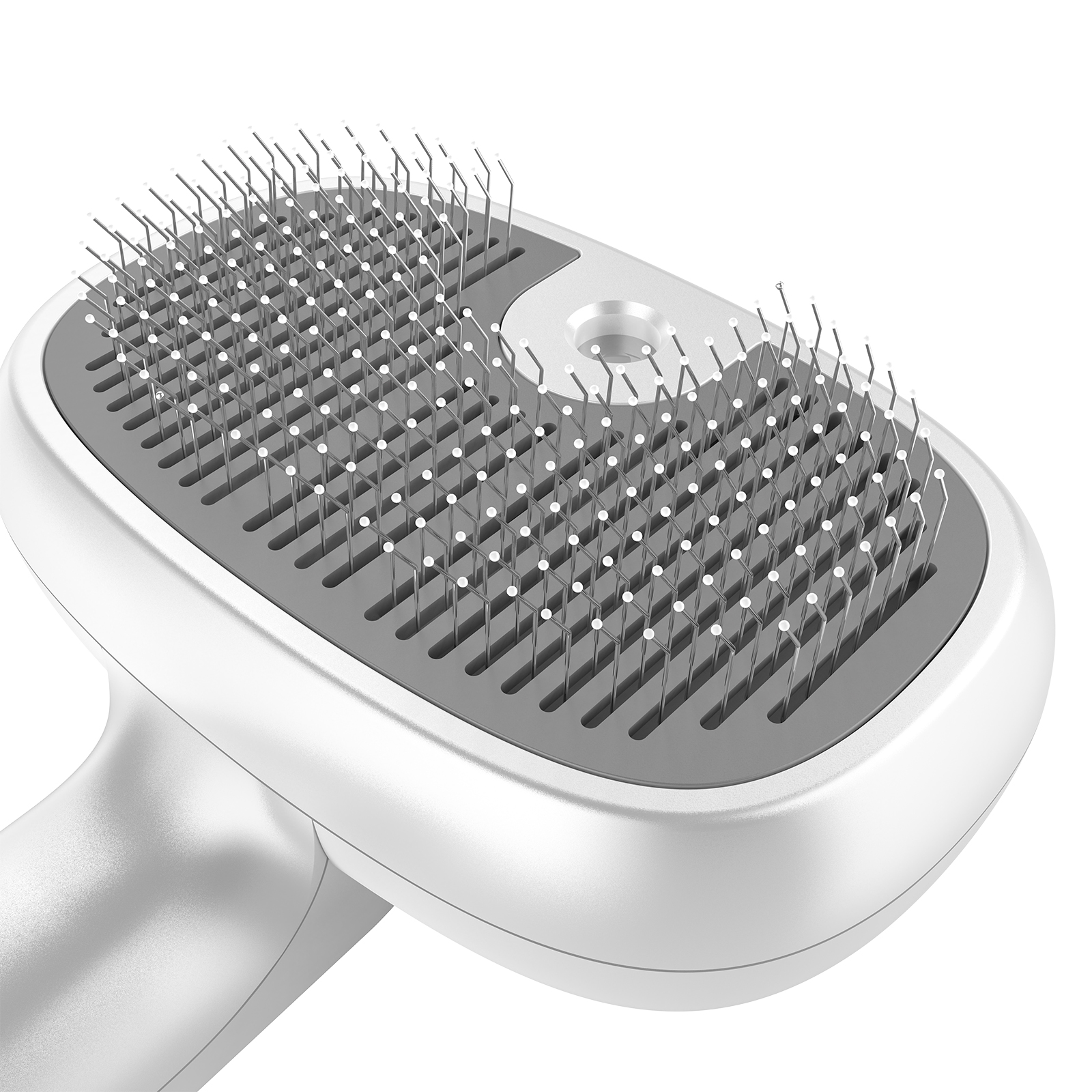 Pet Steam Self Cleaning Slicker Brush
