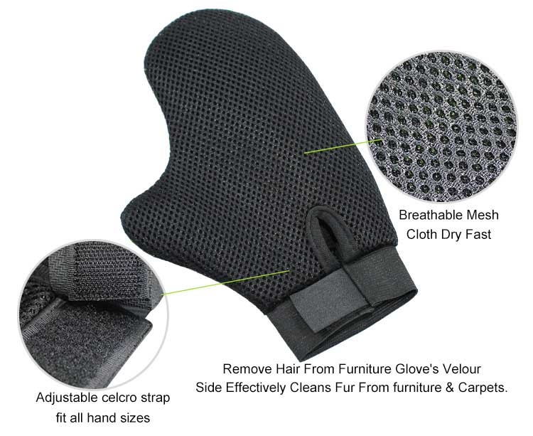 Wholesale-Pet-Shedding-Grooming-Tool-Dog-cat-Fur-Hair-Remover-Rubber-Deshedding-Cleaning-Massage-Brush-Glove-Material-Introduction