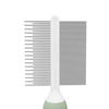 Dual-Sided Pet Comb for Dogs and Cats with Long and Short Teeth and Flea Comb 【0101-079X】
