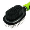 2-in-1 Dual-Sided Pin and Bristle Brush with Elastic Cushion Head for Dogs & Cats【0101-050/0101-051】