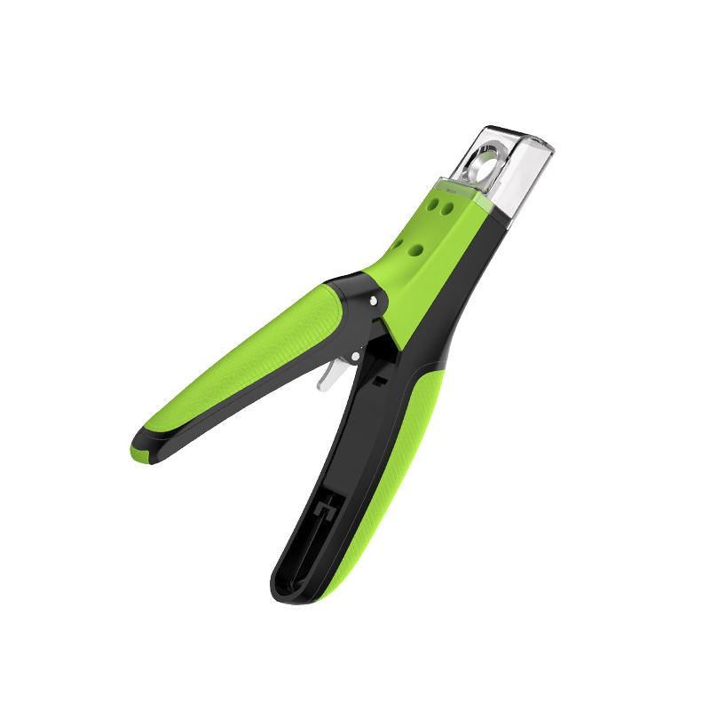 LED Guillotine Dog Nail Clipper With Hidden File【0104-024】