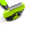 Self-Cleaning Straight Blade Deshedding Tool with Interchangeable Heads for Dogs & Cats 【0101-024】