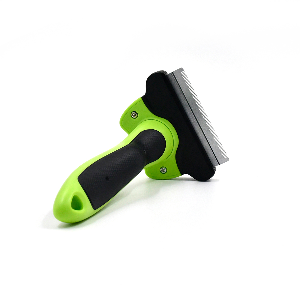 Straight Blade Deshedding Tool with Interchangeable Heads for Dogs & Cats 【0101-107/0101-108/0101-109】
