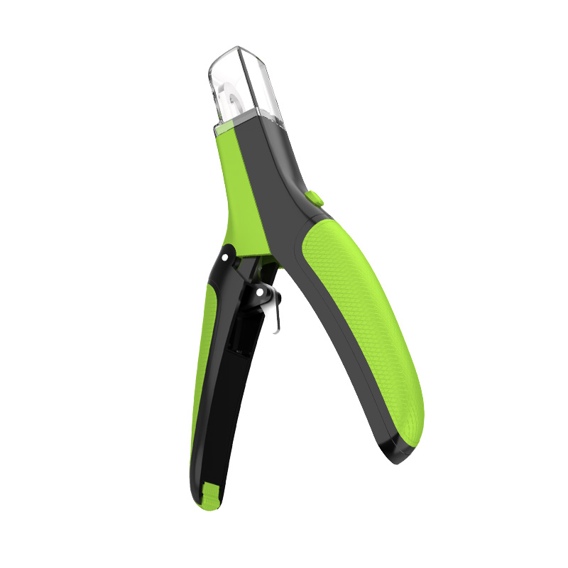 LED Guillotine Dog Nail Clipper With Hidden File【0104-024】